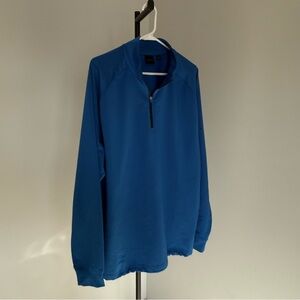 Dunning Golf XL Men's Blue 1/4 zip Performance Jacket